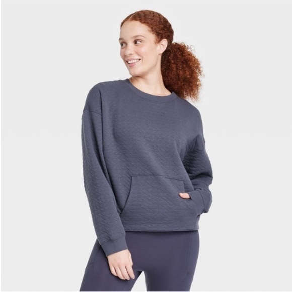 All In Motion Cozy Quilted Sweatshirt - Picture 1 of 5